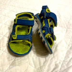 Toddler Sandals 10T Blue&Green